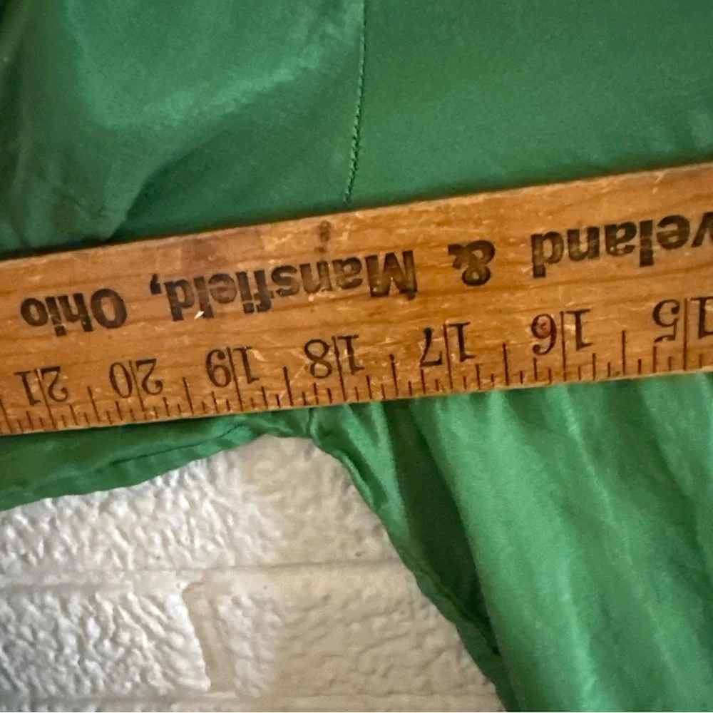 Green j. Crew silk cotton blend Shirt - Picture 4 of 6